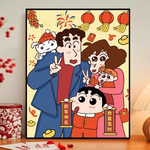 Kit de pintura de Shin Chan nuevo chino