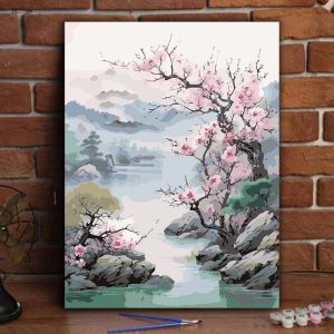 Kit de pintura árbol de Sakura