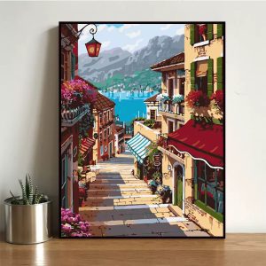Kit de pintura de paisaje