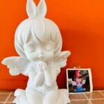 Alcancia Angel  orando