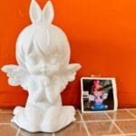 Alcancia Angel orando mediana