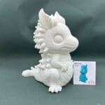 Alcancia Dragon con escama