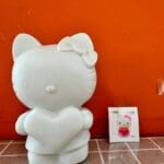 Alcancia Hello kitty corazon