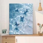 Kit de pintura Mariposas azules