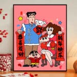 Kit de pintura año nuevo chino (ShinChan)