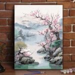 Kit de pintura árbol de Sakura