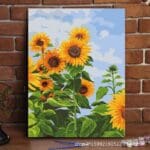 Kit de pintura de girasoles 2