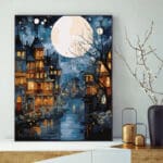 Kit de pintura de luna nocturna