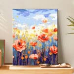 Kit de pintura de rosas