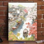 Kit de pintura paisaje chino